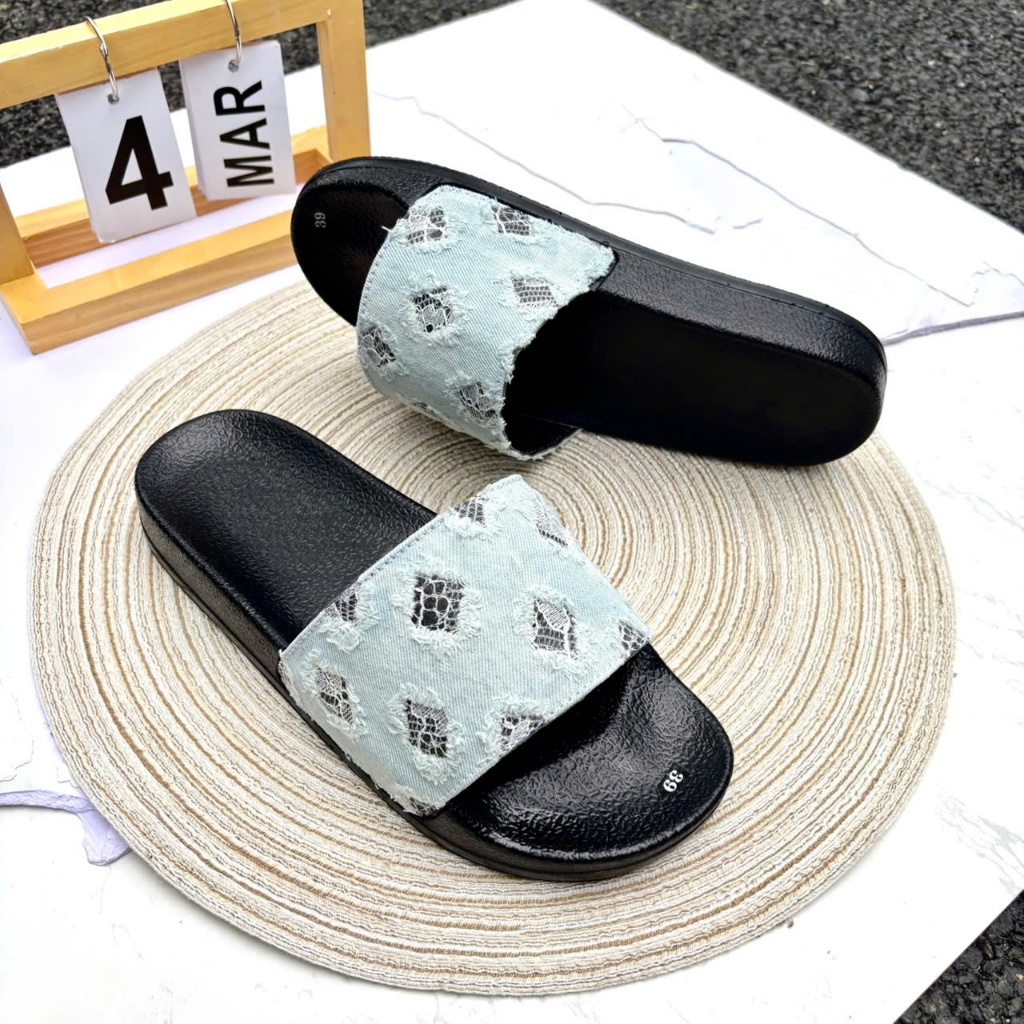 Dép lê quai ngang nam nữ quai bò HOT TREND 2025 Hatashop siêu đẹp, phong cách êm chân siêu nhẹ