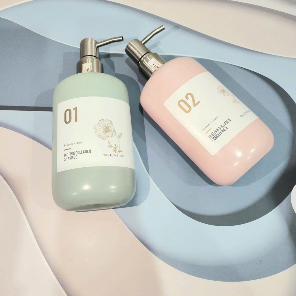 GỘI XẢ Fjord Biotin & Collagen phục hồi mềm mượt ngăn rụng 500ml