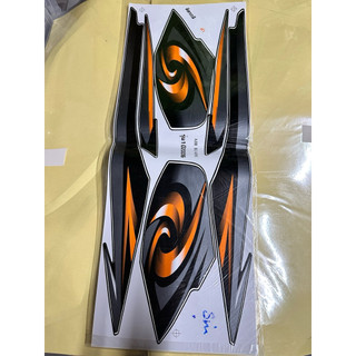 Tem Airblade Thái đời 2006-2007 2008 ( Abl xoáy to đỏ-đen )