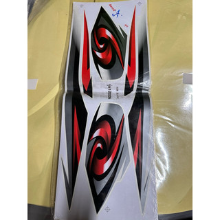 Tem Airblade Thái đời 2006-2007 2008 ( Abl xoáy to đỏ-đen )