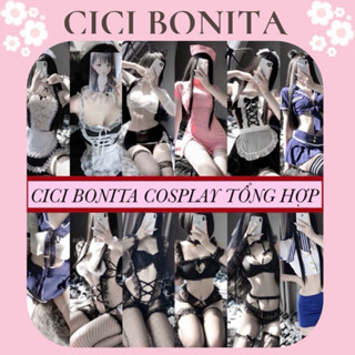 Tổng hợp cosplay sexy- đồ hóa trang phổ biến hầu gái-y tá-cảnh sát-tiếp viên-học sinh-giáo viên-nữ tu-thỏ sexy  CP111