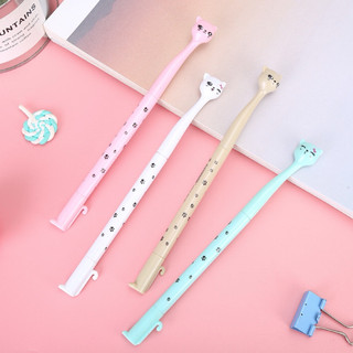 10 Bút mèo dễ thương bút nước học sinh bút mực gel văn phòng bút nước văn phòng phẩm bút ngộ nghĩnh bút thay thế ngòi