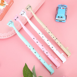 10 Bút mèo dễ thương bút nước học sinh bút mực gel văn phòng bút nước văn phòng phẩm bút ngộ nghĩnh bút thay thế ngòi