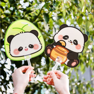 [Từ 5c giảm giá] Quạt Cầm Tay Hình Thú