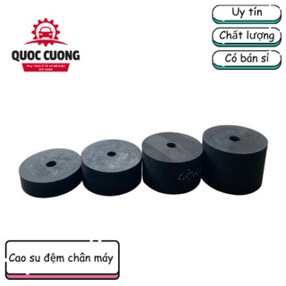 CAO SU KÊ CHÂN MÁY, CHỐNG RUNG, CHẤT LIỆU CAO SU TIỆN VỎ XE LỖ 10mm (GIÁ BÁN THEO CÁI)