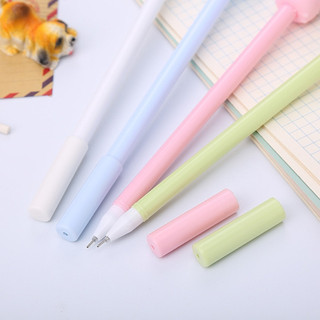 Set 10 Bút trái hoa quả bút nước học sinh nhân viên văn phòng bút mực gel ngòi thay thế tiện dụng gel nước
