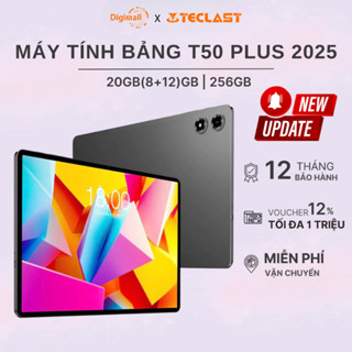 [MỚI] Máy Tính Bảng Tablet TECLAST T50 PLUS 2025 20GB(8+12)/256GB FHD 11” 8000mAh Chip Unisoc T7280