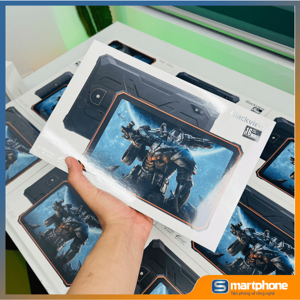  Máy tính bảng Blackview Active 8 Pro  24GB 256GB  New Fullbox màn hình 10.36 inch IPS Pin 22000mAh 