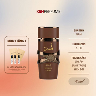  10ML Lattafa Asad Bourbon | Nước Hoa Nam | Ken Perfume 