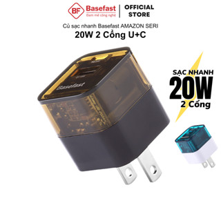 Củ sạc nhanh 20W Basefast cốc sạc chống quá tải nhiệt cho iP Xsmax 11 12 13 14 promax samsung xiaomi