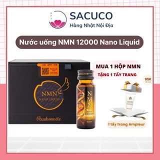 [Chính hãng] Nước Uống NMN Nano Liquid 12000 Hộp 12 Lọ