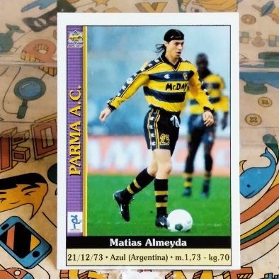 Thẻ cầu thủ ALMEYDA ( INTER MILAN )