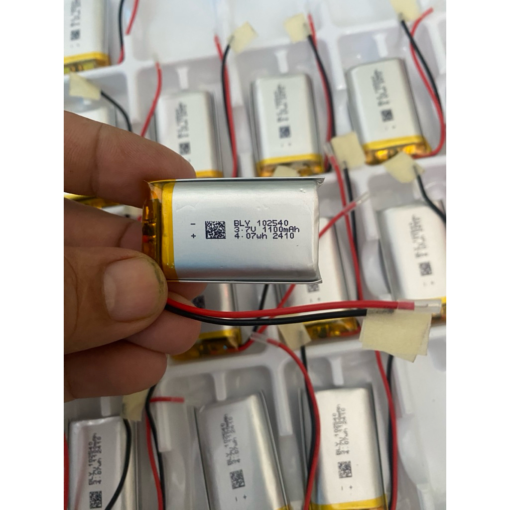 Nguồn 102540 3.7V 1100mAh  là cho tai nghe Bluetooth, máy ghi âm, đồng hồ thông minh và các thiết bị