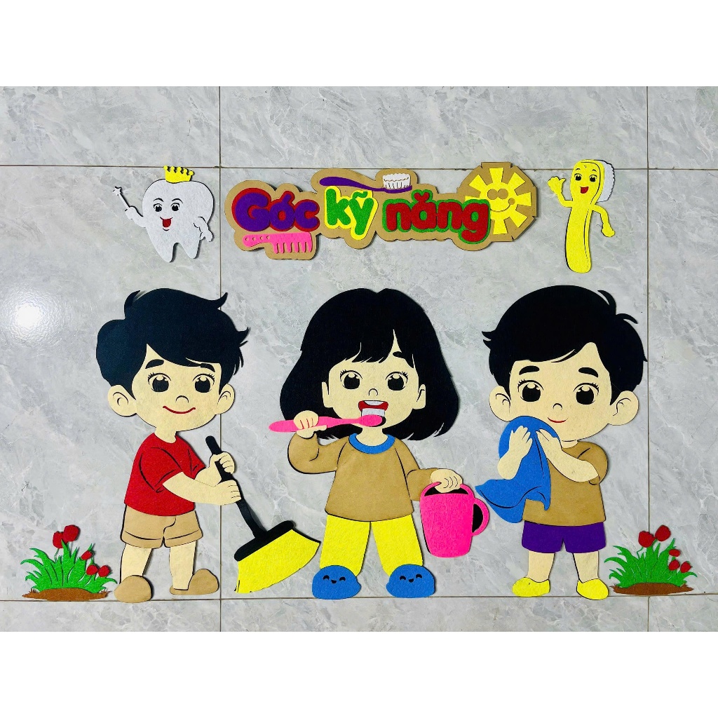 Các mẫu tranh góc trang trí lớp, stem mẫu mới 2025 - Đồ dùng mầm non