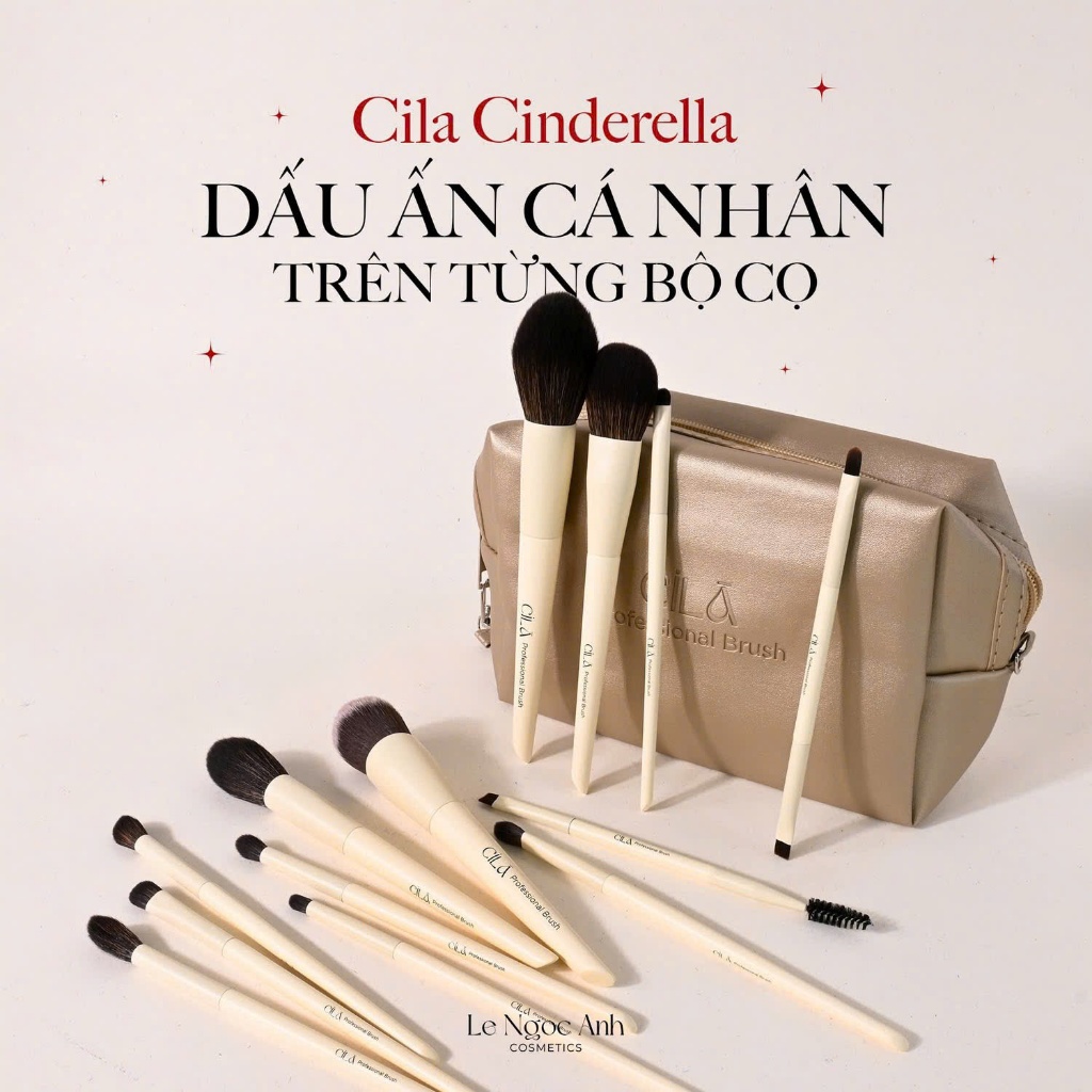 Cọ lẻ Cila Cinderella cho Makeup Artist