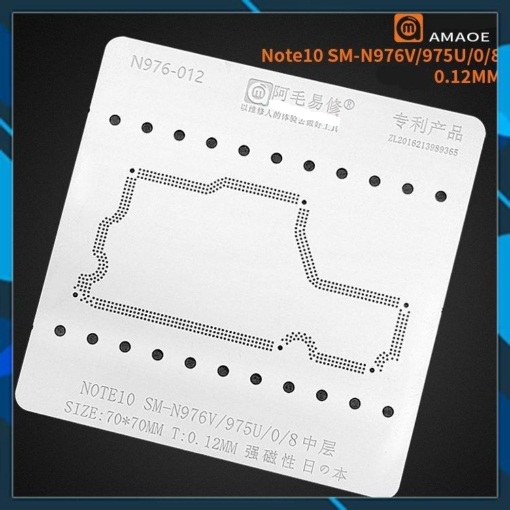 Vỉ đổ chân viền cho máy SAMSUNG Note 10 Plus Amaoe N976-012 SM-N976V / SM-N975U / SM-N9750 / SM-N975