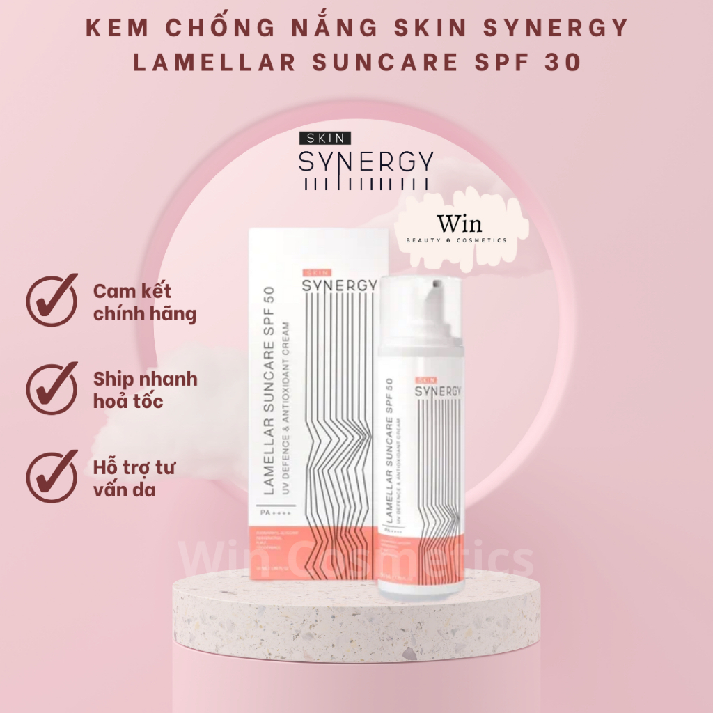 [Hàng công ty] Kem chống nắng Skin Synergy LAMELLAR SUNCARE SPF 30