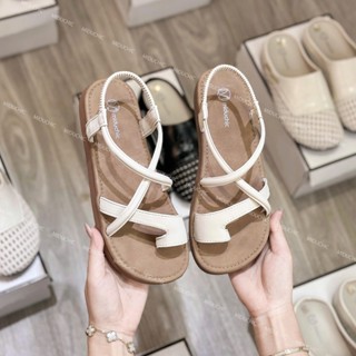 [TĂNG 1 SIZE] Dép Sandal Nữ MIDU YONA Quai Chéo Dây Thun Co Giãn, Đế Êm Lót Mịn 3 Màu