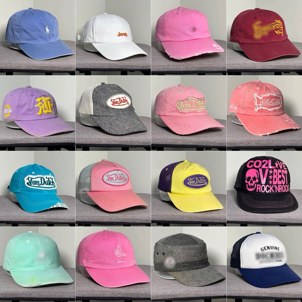 Mũ lưỡi Trai Von.dutch, Ralph Lauren 2hand