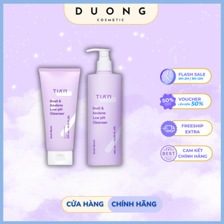  Sữa rửa mặt dịch ốc sên hoa cúc TIAM Snail Cho Da Dầu Mụn 200ml và 400ml 