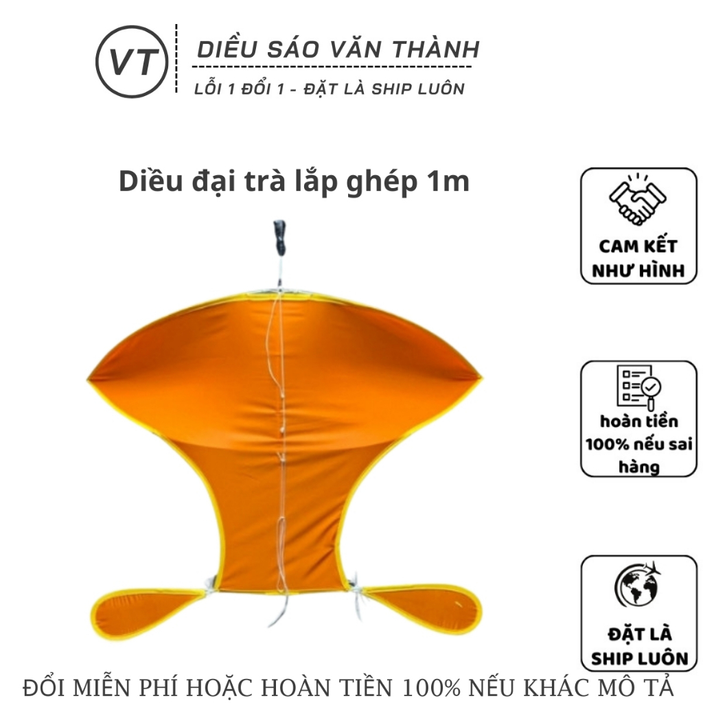 Đồ chơi cho bé trai diều sáo đại trà chính mỹ song vân mini 1m25 1m7 2m5 3m5 4m5 lắp ghép giá rẻ - N
