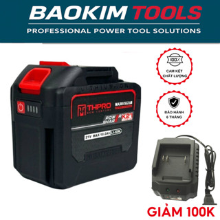  Pin 20 Cell THPRO Dòng Xả Cao Chân Pin Phổ Thông 4cm Có Đèn Led Báo Pin Bảo Hành Chính Hãng 6 Tháng 