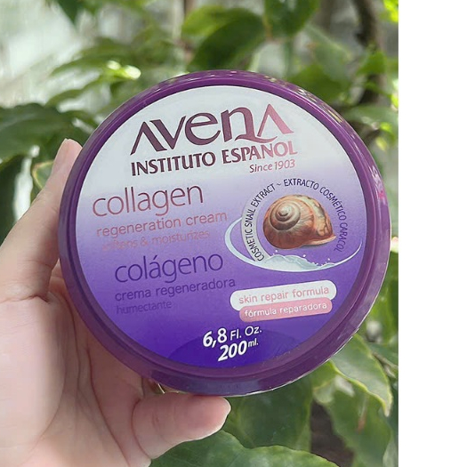 Kem dưỡng da ốc sên Avena Collagen 200ml - Hàng USA