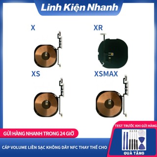 CÁP VOLUME LIỀN SẠC KHÔNG DÂY NFC THAY THẾ CHO X XS XR XSMAX