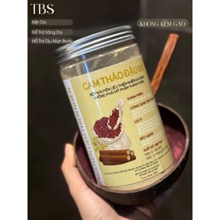 BỘT CAM THẢO ĐẬU ĐỎ HỔ TRỢ DƯỠNG TRẮNG SÁNG DA BODY TẨY TBC DA DỊU NHẸ