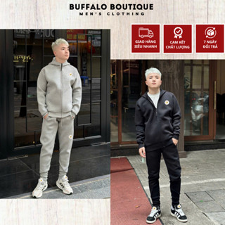 Bộ Quần Áo Hoodie Nam Daattt Thêu Logo Cao Su Nhỏ Siêu Nét- Bộ Hoodie Nam Nữ Daattt Thêu Logo Nhỏ Bên Ngực Siêu Chất