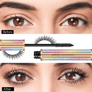 Chuốt Mi Mascara Leezi Long Volume Waterproof lâu trôi, Mascara vuốt cong mi không lem tự nhiên