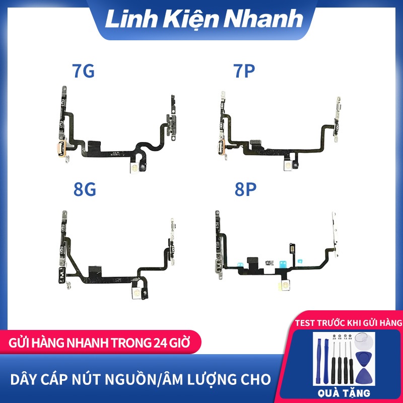 DÂY CÁP NÚT NGUỒN/ÂM LƯỢNG CHO 7-8PL