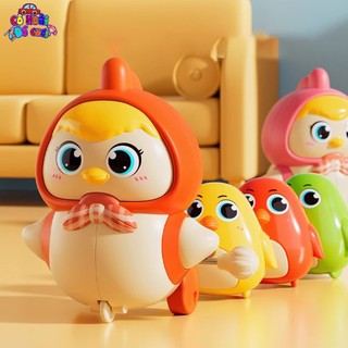 Đồ chơi vặn cót gà nối đuôi nhau giúp bé thích bò,đi nhiều hơn