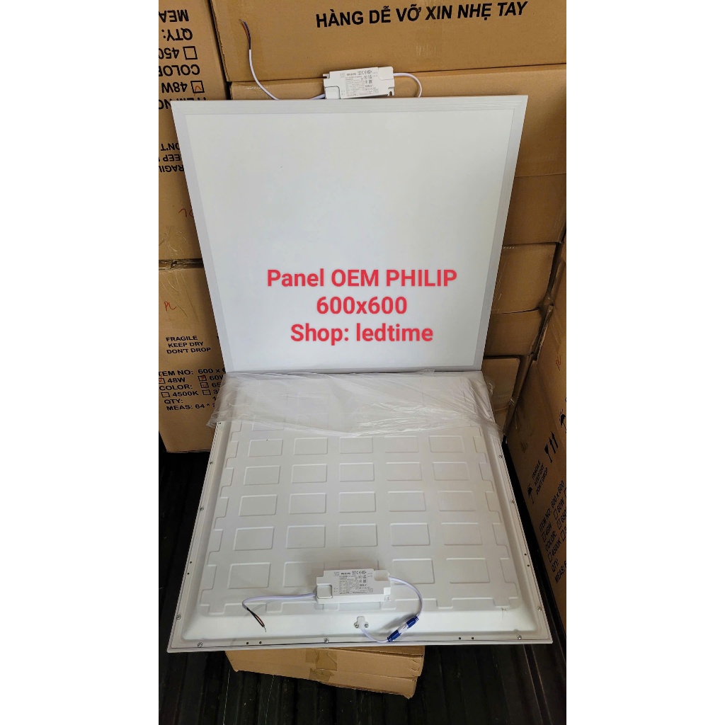 Combo 10 đèn panel 600x600 Philip siêu xịn bảo hành 3 năm - Đèn panel 60x60