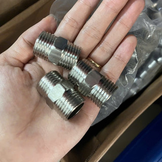 Combo 100 ￼Kép inox RN 21-21, ren ngoài 21 (hay còn gọi là ren 15, ren 1/2)