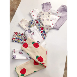 Quần Legging Bé Gái Thun Gân GÊ