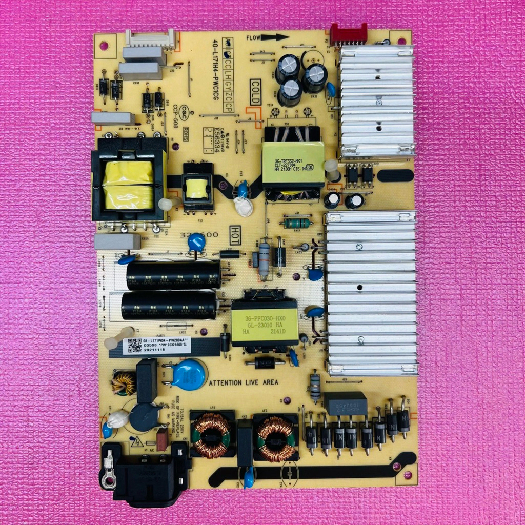 Bo nguồn Tivi TCL 50C725, bo mạch chính hãng