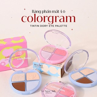  Bảng Phấn Mắt Colorgram Tintin Dory Eye Palette 4 ô 