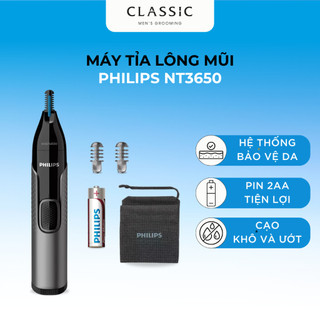 Máy tỉa lông mũi philips nt3650 - bảo hành chính hãng 02 năm