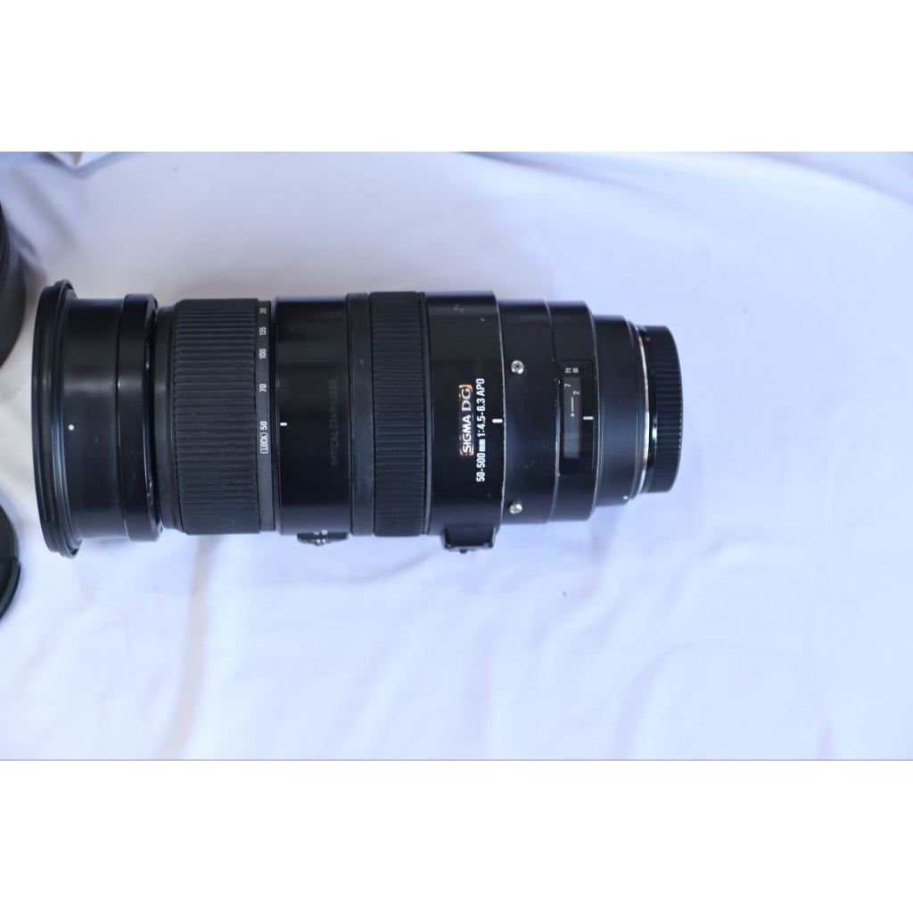 (đã bán-bài viết giới thiệu) ống kính canon ef sigma 50-500mm dg os hsm (đẹp hết nước chấm) - Ống kính Canon EF