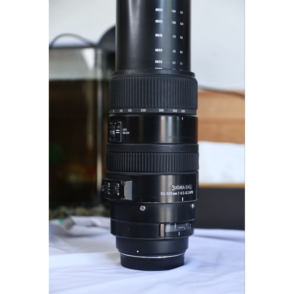 Lens siêu zoom sigma 50-500mm canon ef (siêu đa dụng - hoạt động hoàn hảo) - Ống kính Canon EF