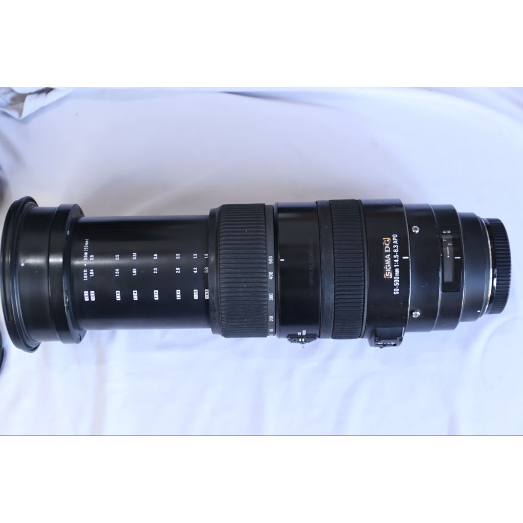 Lens siêu zoom sigma 50-500mm canon ef (siêu đa dụng - hoạt động hoàn hảo) - Ống kính Canon EF