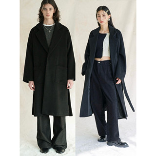 Áo dạ dáng dài l Unisex đi lạnh Musinsa xuất Hàn, Trend Coat cao cấp ấm áp, áo khoác dài mùa thu mùa đông nam nữ