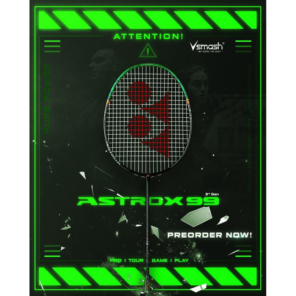 Vợt cầu lông Yonex Astrox 99 PLAY Gen 3 2025 chính hãng [INBOX TƯ VẤN CHI TIẾT CĂNG CƯỚC]