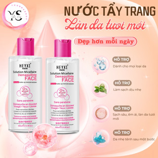 Nước Tẩy Trang HEYXI 300ml – Làm Sạch Sâu, Cuốn Bay Makeup & Bã Nhờn, Không Gây Khô Da A181