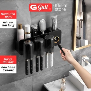  Giá để bàn chải đánh răng kệ kem đánh răng kệ bàn chải đánh răng nhả kem đánh răng tự động 