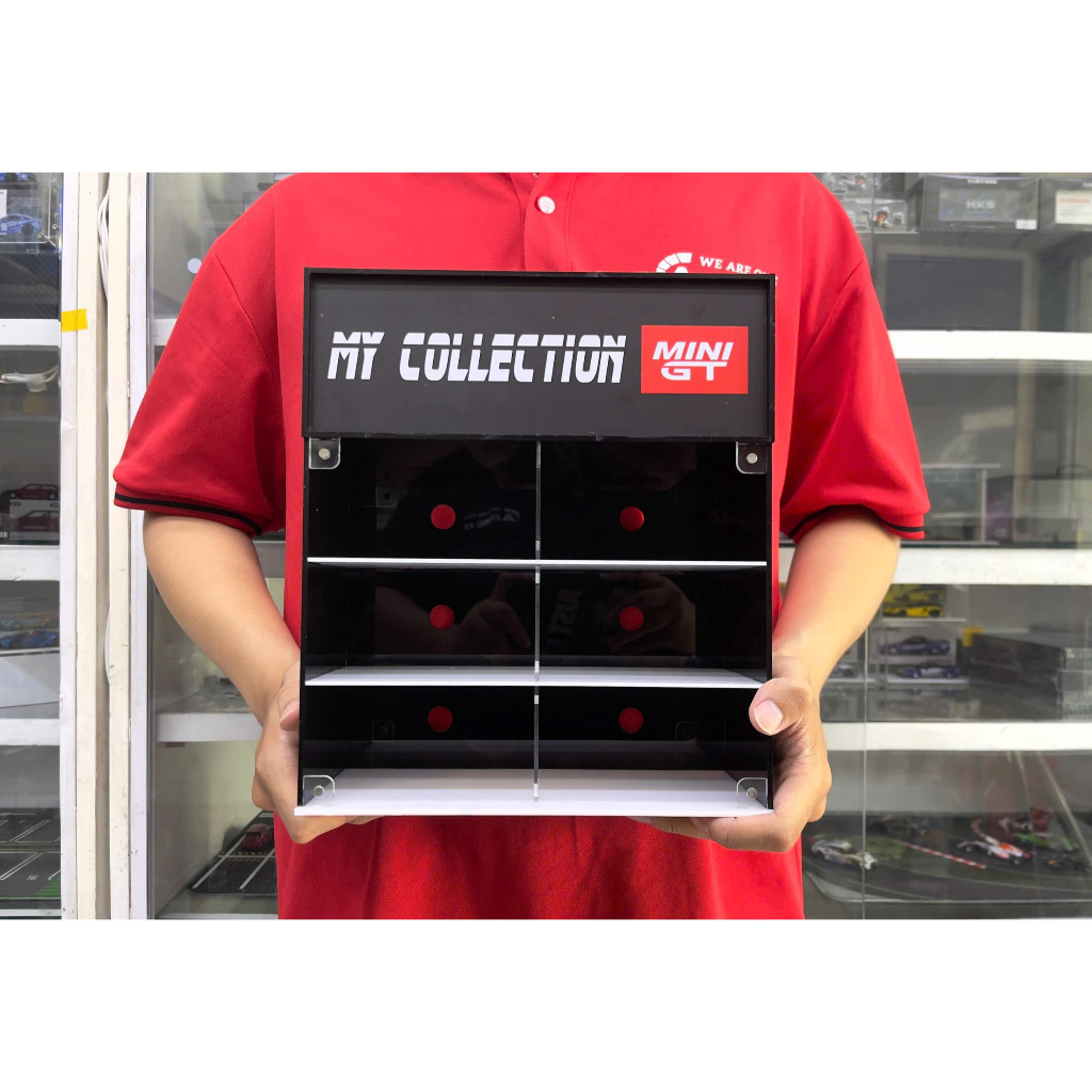 Phụ kiện hộp mica kệ trưng bày cho mô hình xe MiniGT-Kaido House tỉ lệ 1:64 Autono1 MCD