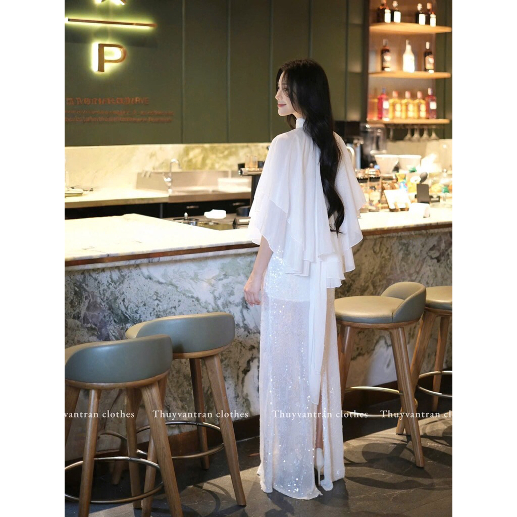 Set kimsa choàng trắng 𝐁𝐀𝐆𝐄𝐎