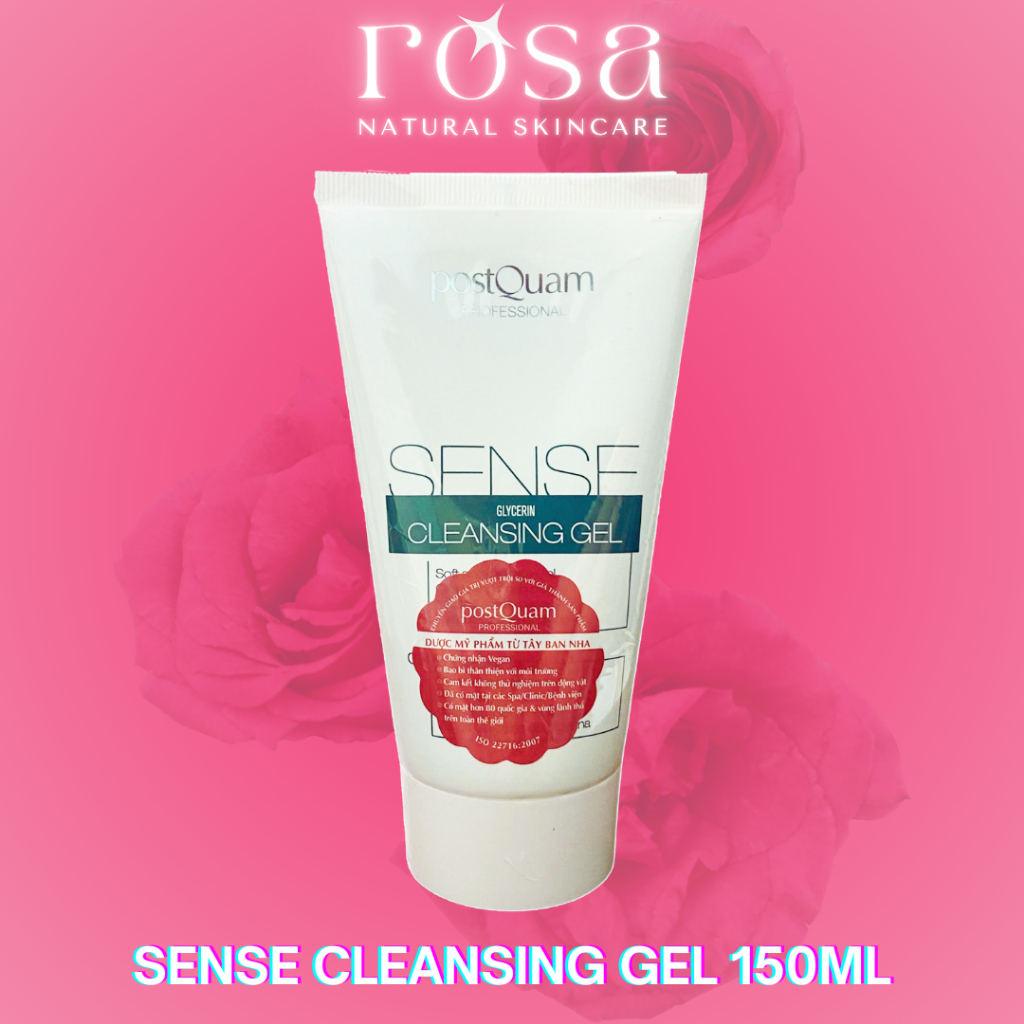 POSTQUAM l Sữa rửa mặt dành cho da yếu và nhạy cảm postquam Glycerin Cleansing Gel