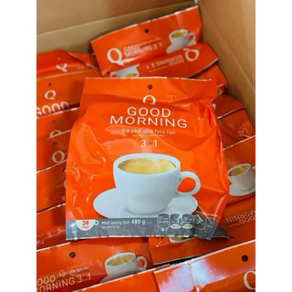  Combo 2 bịch cafe sữa ống Trần Quang mỗi bịch 24 ống. Gói 480g  24 ống x 20g  